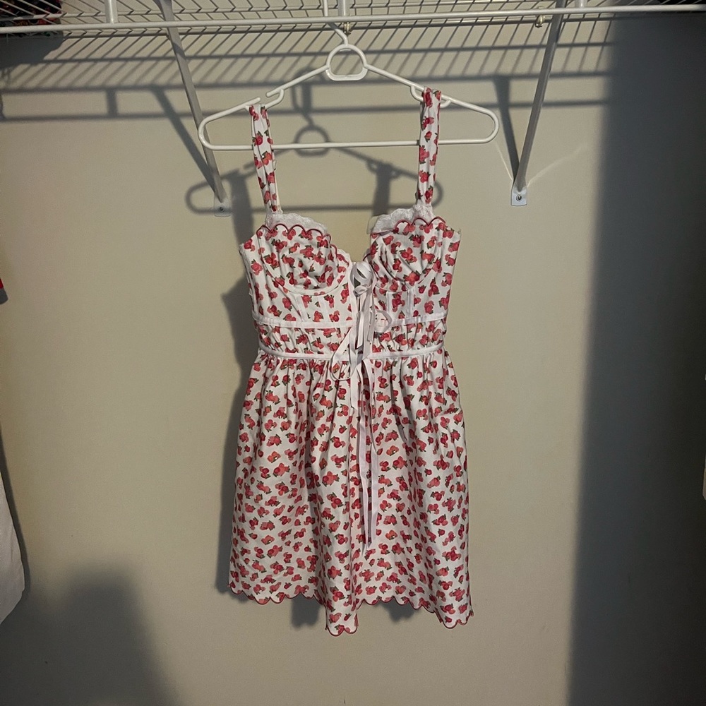 FL&L x Victoria’s Secret Baby Blooms Slip Dress